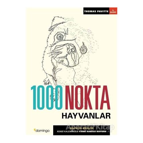 1000 Nokta - Hayvanlar - Thomas Pavitte - Domingo Yayınevi