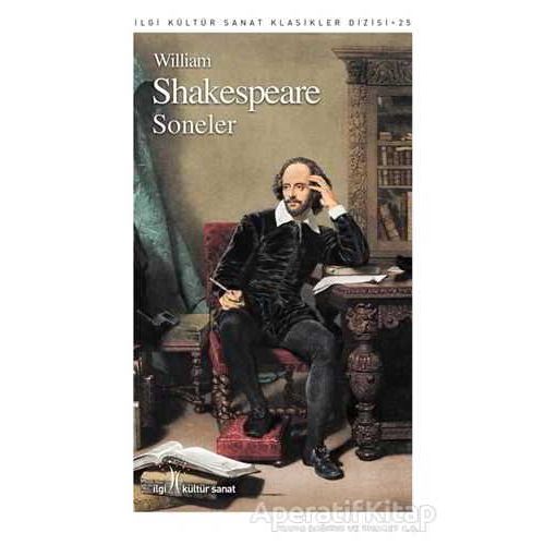 Soneler - William Shakespeare - İlgi Kültür Sanat Yayınları
