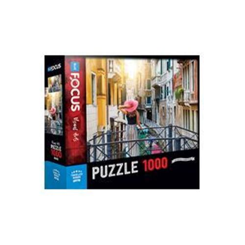 Traveller Woman Gezgin Kadın Blue 1000 Parça Puzzle Focus Games