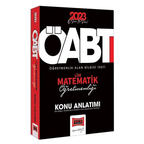 Yargı 2023 KPSS ÖABT Lise Matematik Öğretmenliği Konu Anlatımı