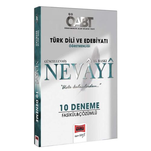 Yargı 2023 KPSS ÖABT Nevayi Türk Dili ve Edebiyatı 10 Fasikül Deneme Tamamı Çözümlü