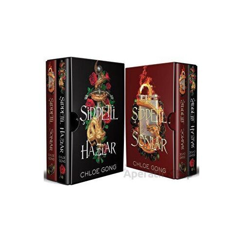 Şiddetli Hazlar Serisi Kutulu Set - 2 Kitap - Chloe Gong - Martı Yayınları