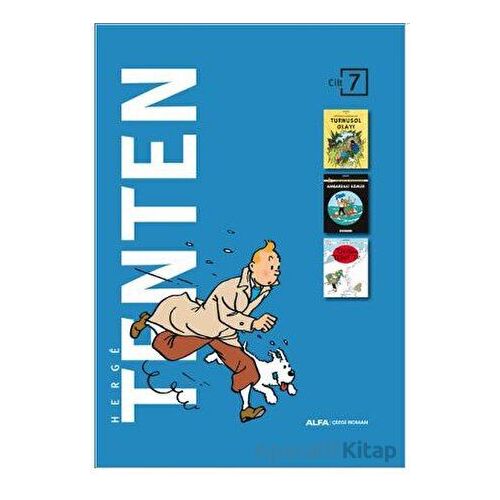 Tenten - Cilt 7 (Ciltli) - Herge - Alfa Yayınları