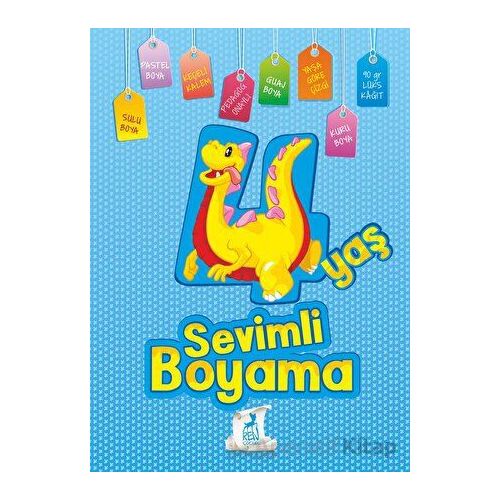 Sevimli Boyama 4 Yaş - Kolektif - Ren Çocuk