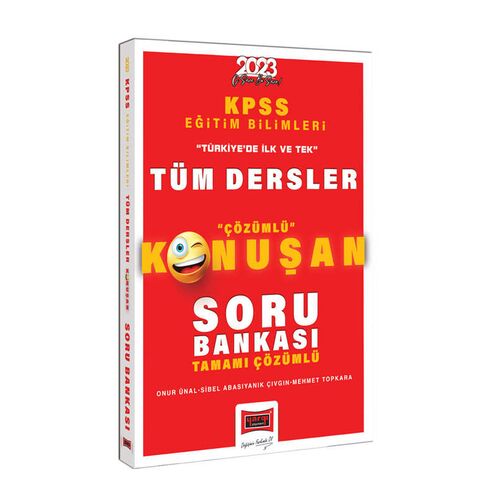 Yargı 2023 KPSS Eğitim Bilimleri Tüm Dersler Tamamı Çözümlü Konuşan Soru Bankası