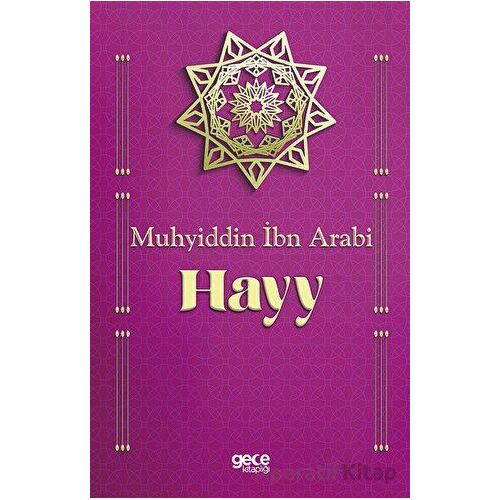Hayy - Muhyiddin İbn Arabi - Gece Kitaplığı