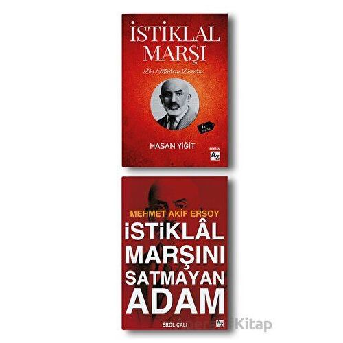 İstiklal Marşı Seti (2 Kitaplık Set) - Kolektif - Az Kitap