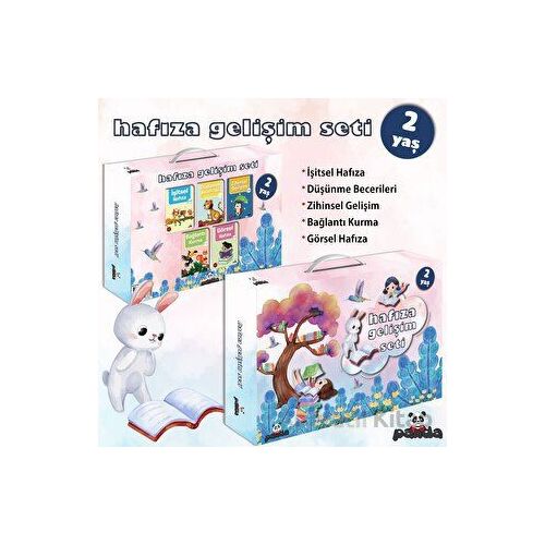 2 Yaş Hafıza Gelişim Seti - Afife Çoruk - Beyaz Panda Yayınları