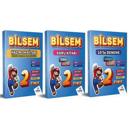 Kurul 2. Sınıf BİLSEM Hazırlık 3 lü Set