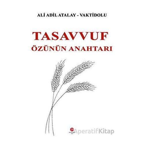 Tasavvuf Özünün Anahtarı - Ali Adil Atalay Vaktidolu - Can Yayınları (Ali Adil Atalay)