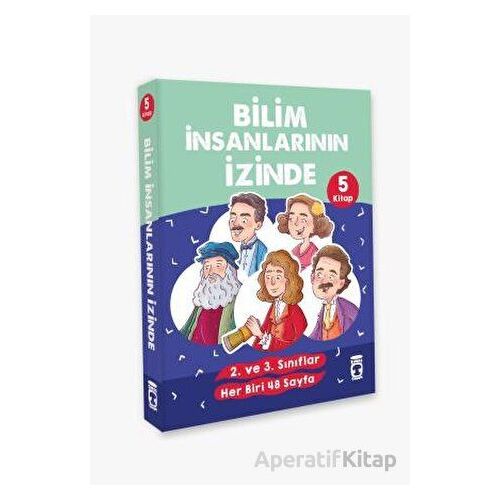 Bilim İnsanlarının İzinde Set (5 Kitap) - Mustafa Orakçı - Timaş Çocuk