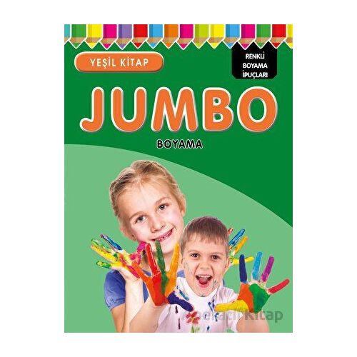 Jumbo Boyama - Yeşil Kitap - Kolektif - Parıltı Yayınları