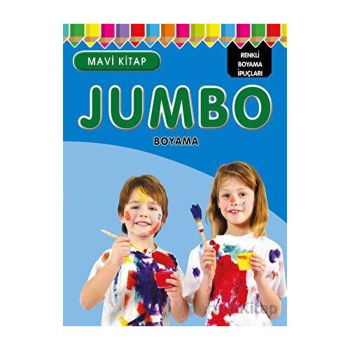 Jumbo Boyama - Mavi Kitap - Kolektif - Parıltı Yayınları