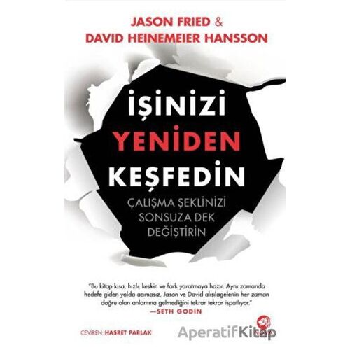 İşinizi Yeniden Keşfedin - Jason Fried - Nova Kitap