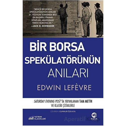 Bir Borsa Spekülatörünün Anıları - Edwin Lefevre - Nova Kitap