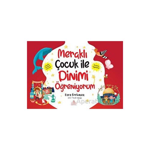 Meraklı Çocuk ile Dinimi Öğreniyorum (5 Kitap) - Esra Korkmaz - Nesil Çocuk Yayınları