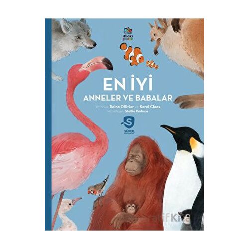 Süper Hayvanlar Serisi - En İyi Anneler ve Babalar - Reina Ollivier - İthaki Çocuk Yayınları