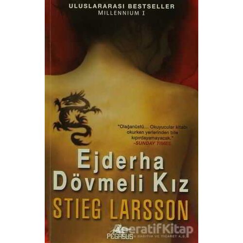 Ejderha Dövmeli Kız - Stieg Larsson - Pegasus Yayınları