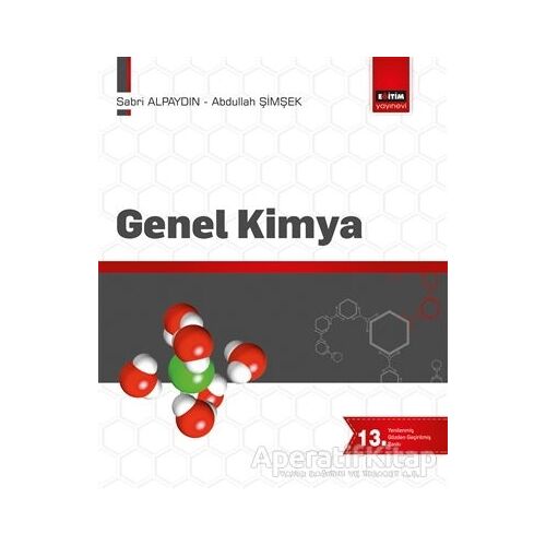 Genel Kimya - Sabri Alpaydın - Eğitim Yayınevi - Ders Kitapları