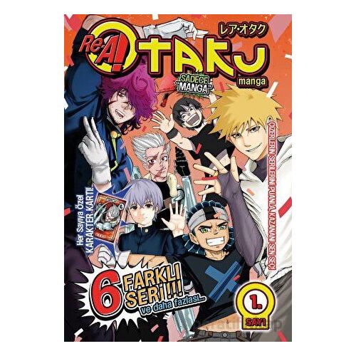Rea Otaku Manga 1 - Kolektif - Altıkırkbeş Yayınları