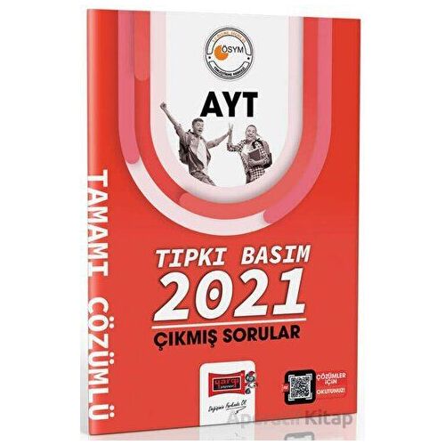 Yargı Yayınları AYT Tıpkı Basım 2021 Çıkmış Sorular