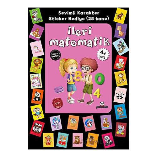 Stickerlı 4+ Yaş İleri Matematik - Pedagog Afife Çoruk - Beyaz Panda Yayınları