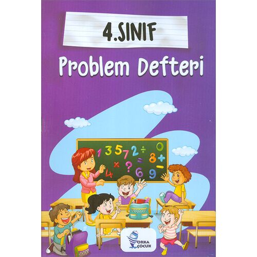 İlkokul 4.Sınıf Problem Defteri Orka Çocuk Yayınları