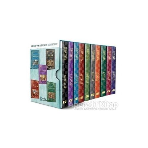 Tarihe Yön Veren Medeniyetler Serisi (10 Kitap Takım) - Turan Tektaş - Parola Yayınları