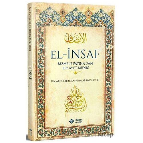El İnsaf - İbni Abdil - Berr - İtisam Yayınları