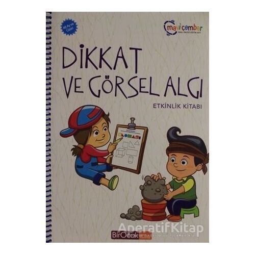 Dikkat ve Görsel Algı Etkinlik Kitabı (48 Ay ve Üzeri) - Mavi Çember Okul Öncesi Eğitim