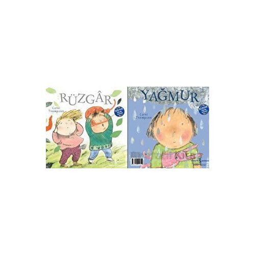 Rüzgar - Yağmur (İki Kitap Bir Arada) - Carol Thompson - İş Bankası Kültür Yayınları