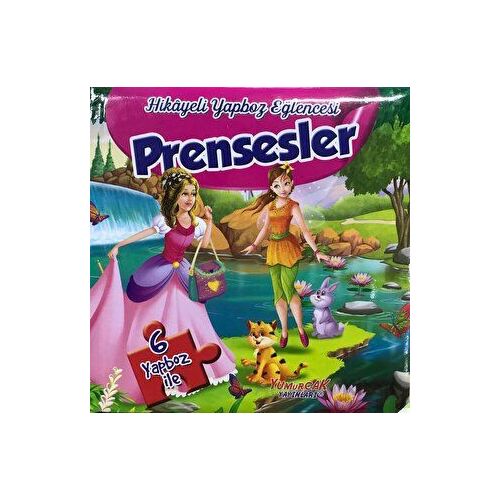 Hikayeli Yapboz Eğlencesi - Prensesler - Kolektif - Yumurcak Yayınları