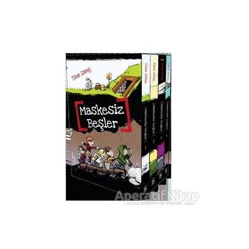 Maskesiz Beşler Serisi - 4 Kitap - Tina Zang - Parodi Yayınları
