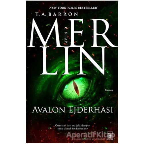 Merlin - Avalon Ejderhası 6. Kitap - T. A. Barron - Parodi Yayınları