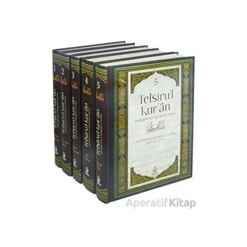 Tefsirul Kuran Hadislerle Kuran-ı Kerim Tefsiri Seti - 5 Kitap Takım