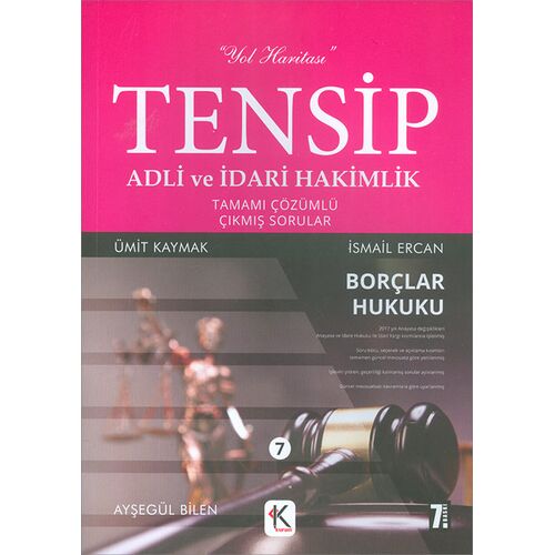 Tensip 7 Borçlar Hukuku Çözümlü Çıkmış Sorular Kuram Kitap