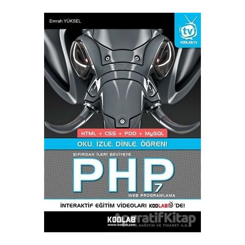 Sıfırdan İleri Seviyeye PHP Web Programlama - Emrah Yüksel - Kodlab Yayın Dağıtım