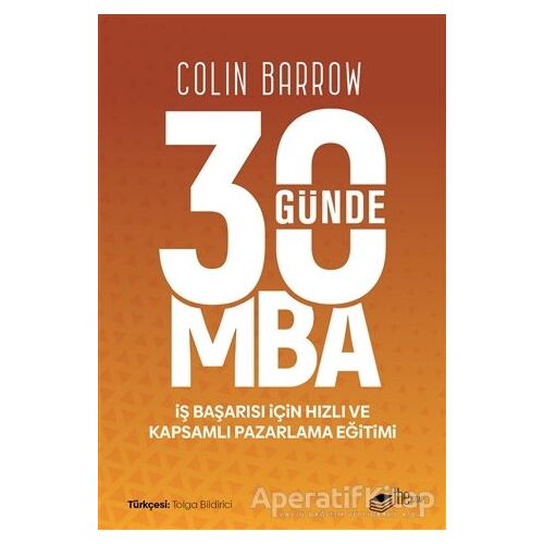 30 Günde MBA - Colin Barrow - The Kitap