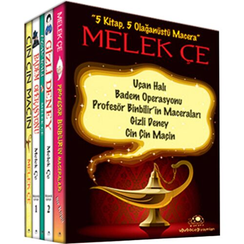 Macera Seti - 5 Kitap Takım - Melek Çe - Uğurböceği