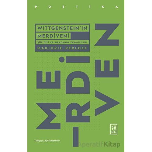 Wittgenstein’ın Merdiveni - Marjorie Perloff - Ketebe Yayınları