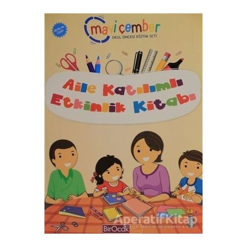 Aile Katılımlı Etkinlik Kitabı (48 Ay ve Üzeri) - Mavi Çember Okul Öncesi Eğitim