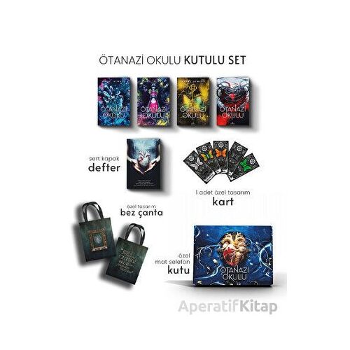 Ötanazi Okulu 4 Kitaplık Kutulu Set - Maral Atmaca - Ephesus Yayınları