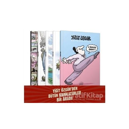 Bütün Karikatürler Set - 5 Kitap Takım - Yiğit Özgür - Nemesis Kitap