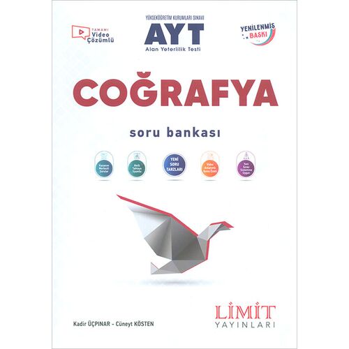 AYT Coğrafya Soru Bankası Limit Yayınları