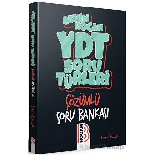 YDS YDT Soru Türleri Soru Bankası Çözümlü Erkan Önler