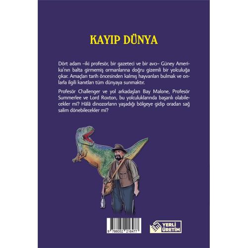 Kayıp Dünya - Arthur Conan Doyle - Aperatif Kitap Yayınları