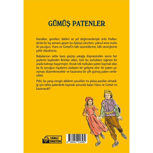 Gümüş Patenler - Mary Mapes Dodge - Aperatif Kitap Yayınları