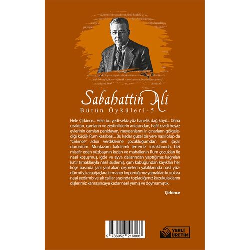 Sabahattin Ali Öyküleri 5 - Aperatif Kitap Yayınları