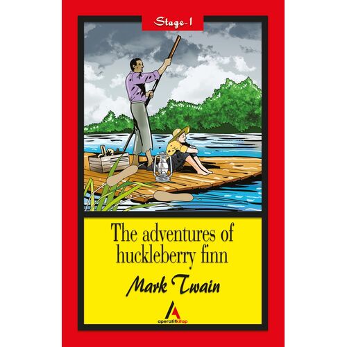 The Adventures Of Huckleberry Finn - Mark Twain (Stage-1) Aperatif Kitap