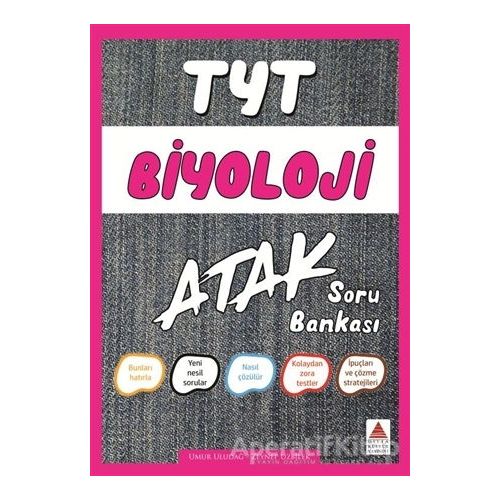 TYT Biyoloji Atak Soru Bankası - Umur Uludağ - Delta Kültür Yayınevi